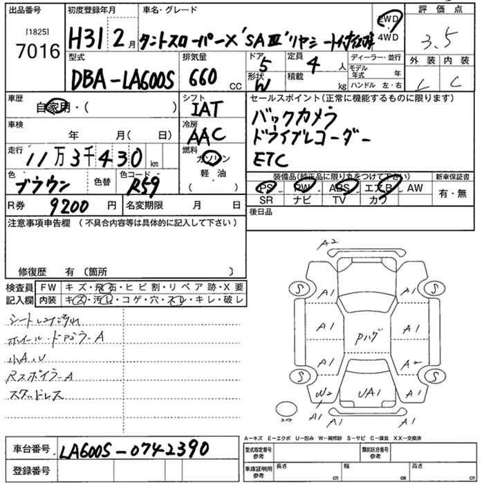 DAIHATSU TANTO