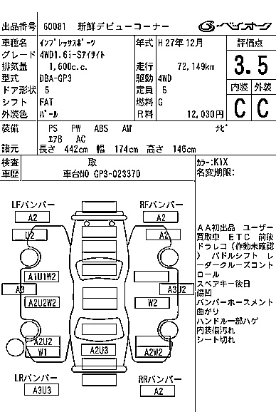SUBARU IMPREZA