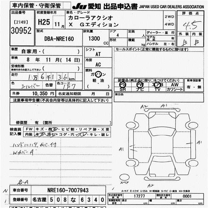 TOYOTA COROLLA AXIO
