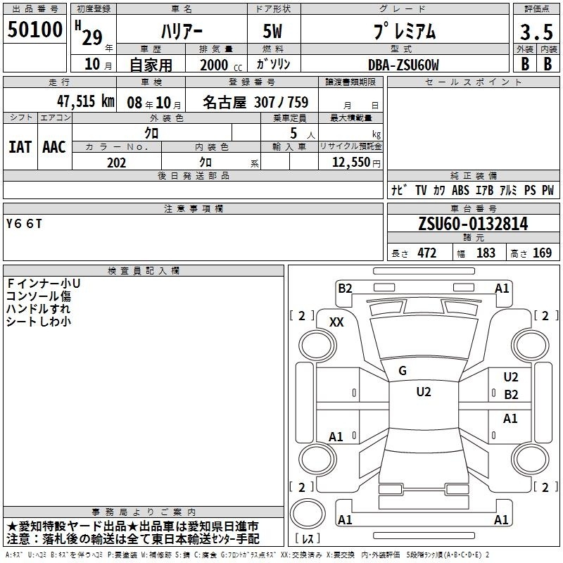 TOYOTA HARRIER