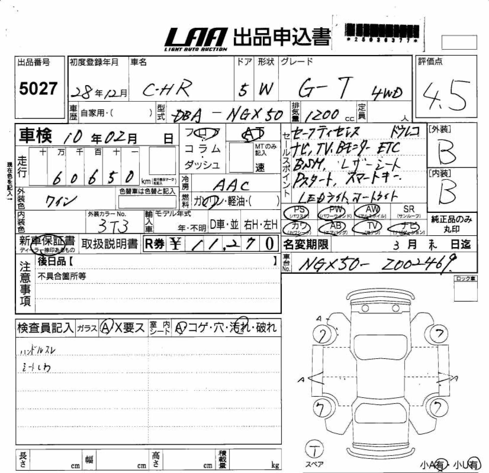 TOYOTA C-HR