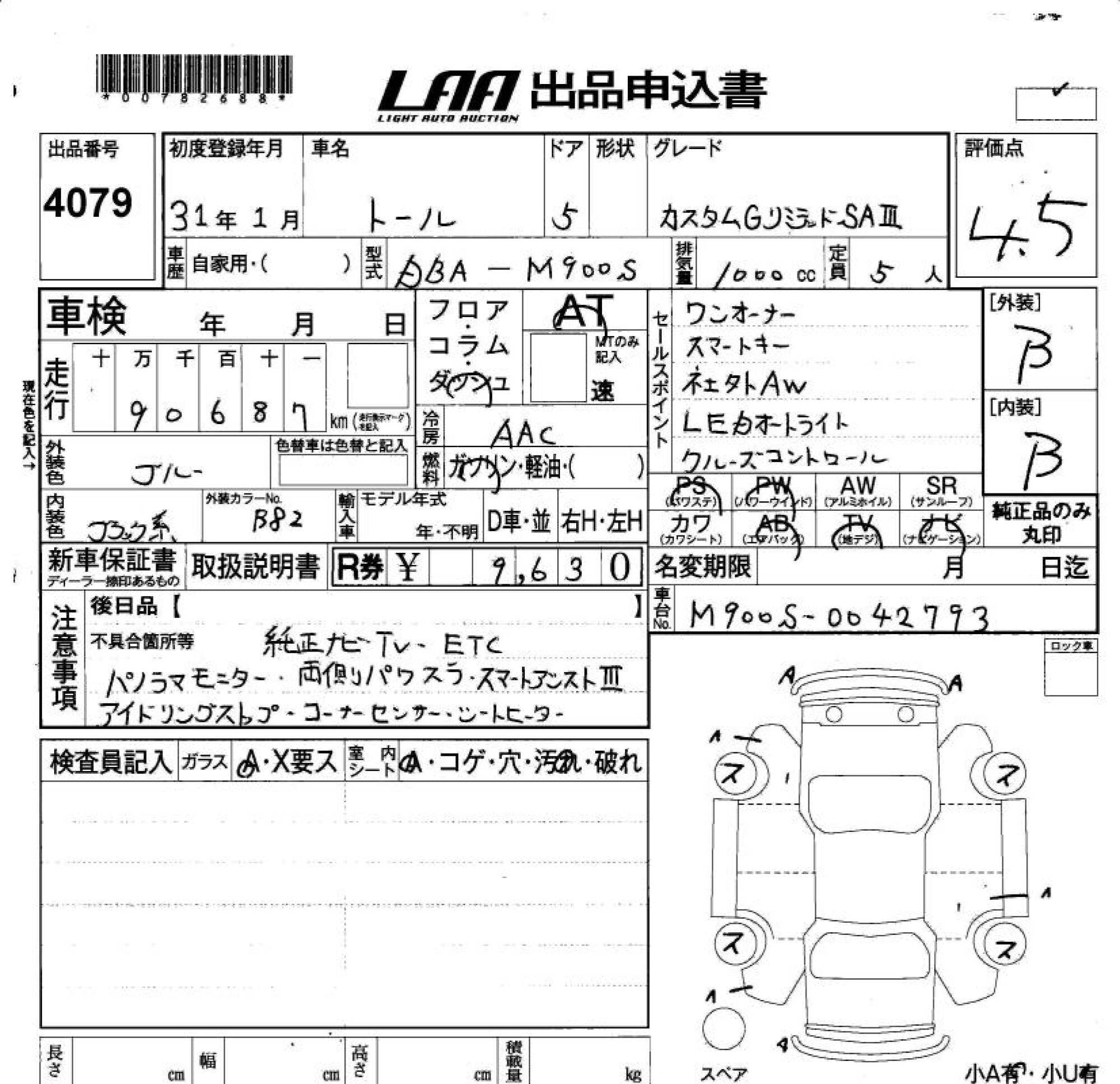 DAIHATSU THOR