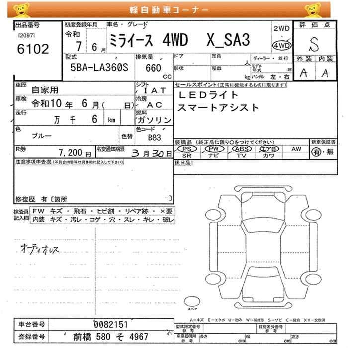 DAIHATSU MIRA E:S