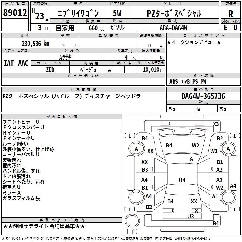 SUZUKI EVERY