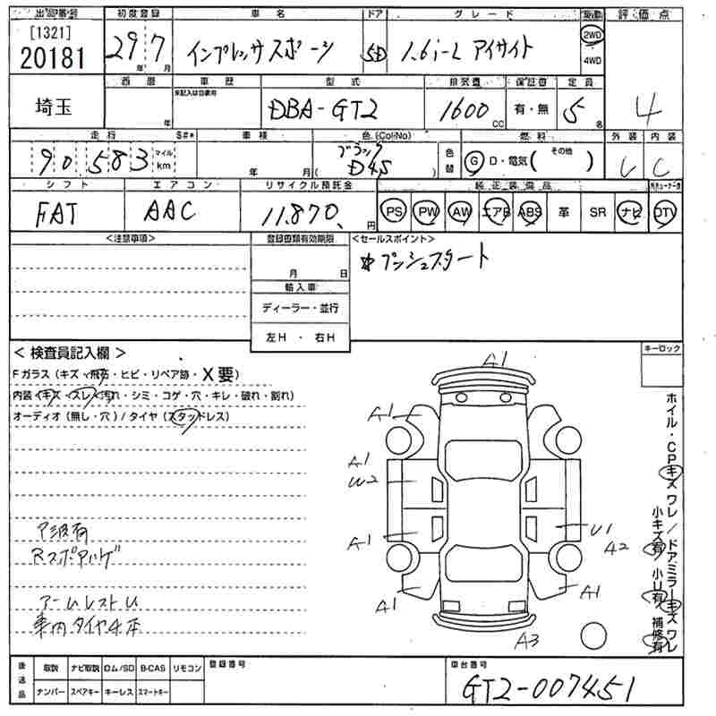 SUBARU IMPREZA