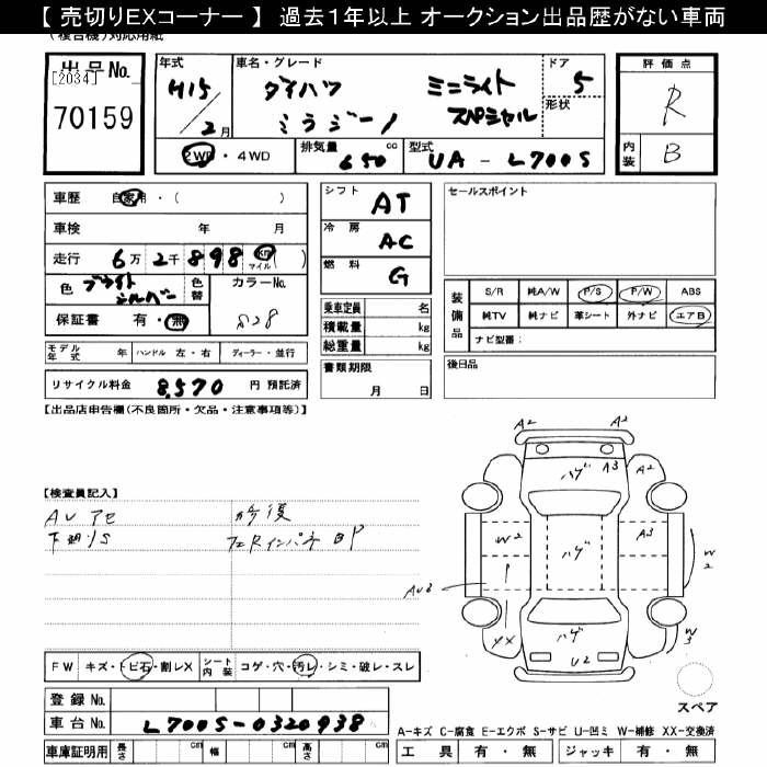 DAIHATSU MIRA GINO