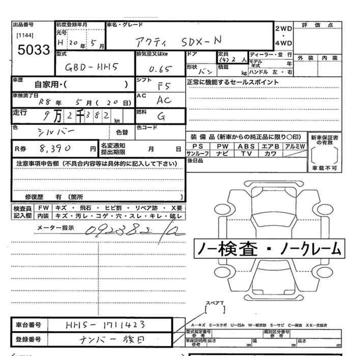 HONDA ACTY