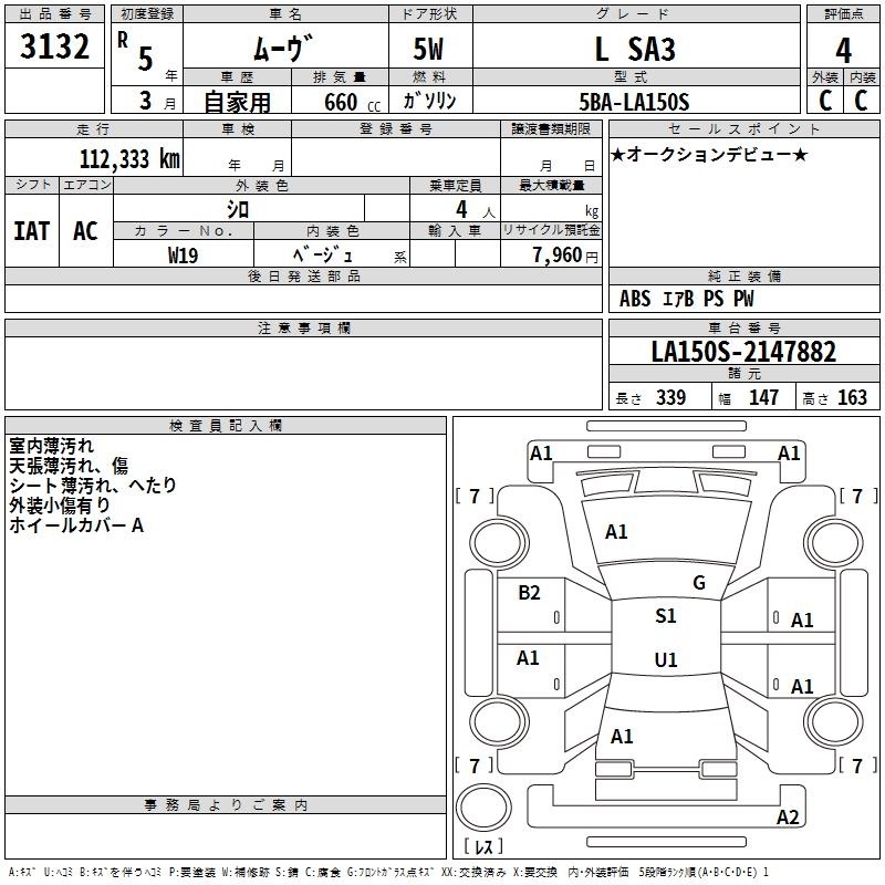 DAIHATSU MOVE