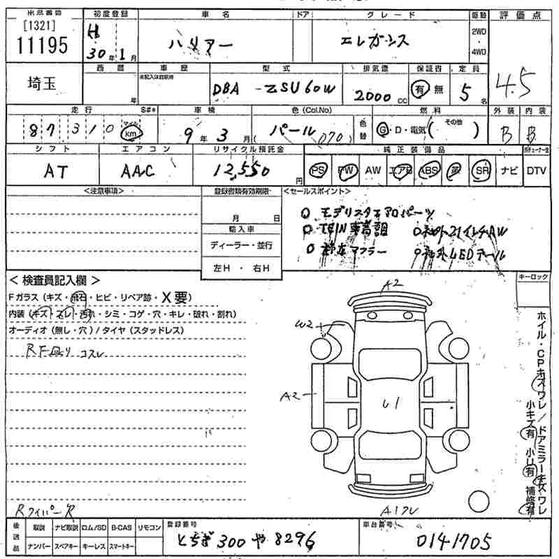 TOYOTA HARRIER