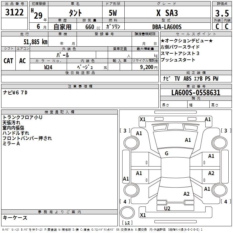 DAIHATSU TANTO