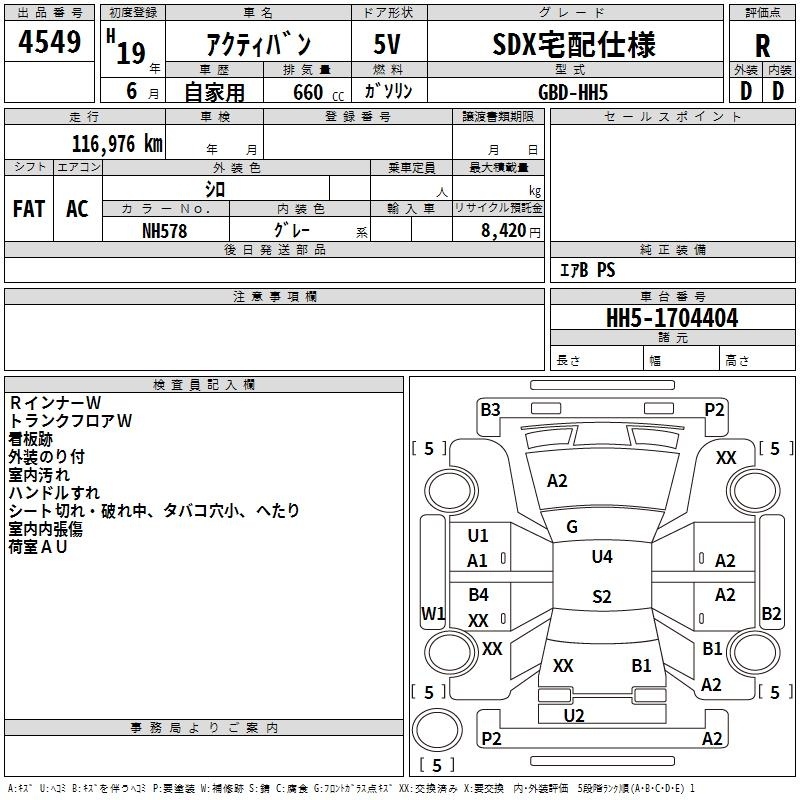 HONDA ACTY