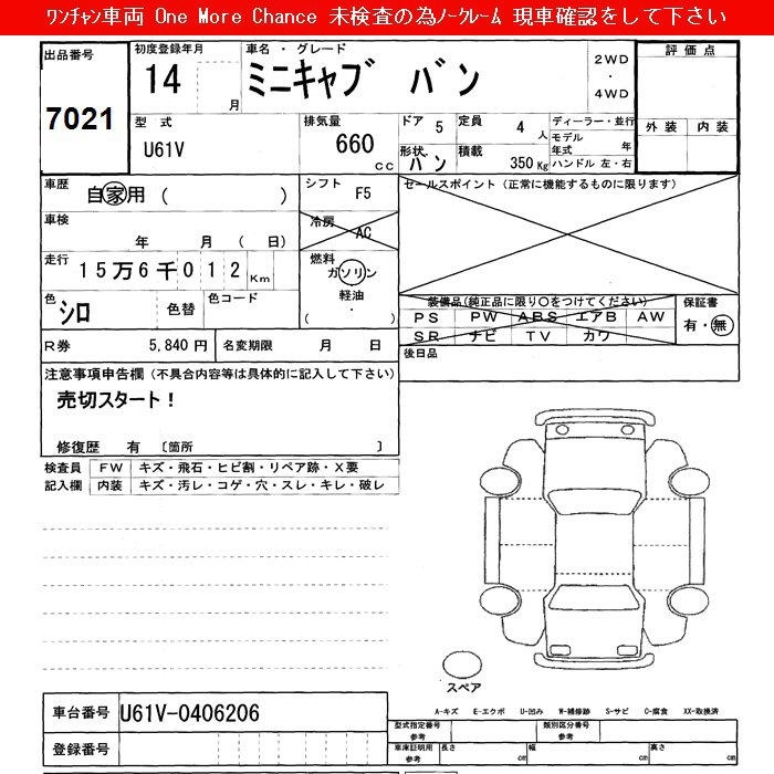 MITSUBISHI MINICAB