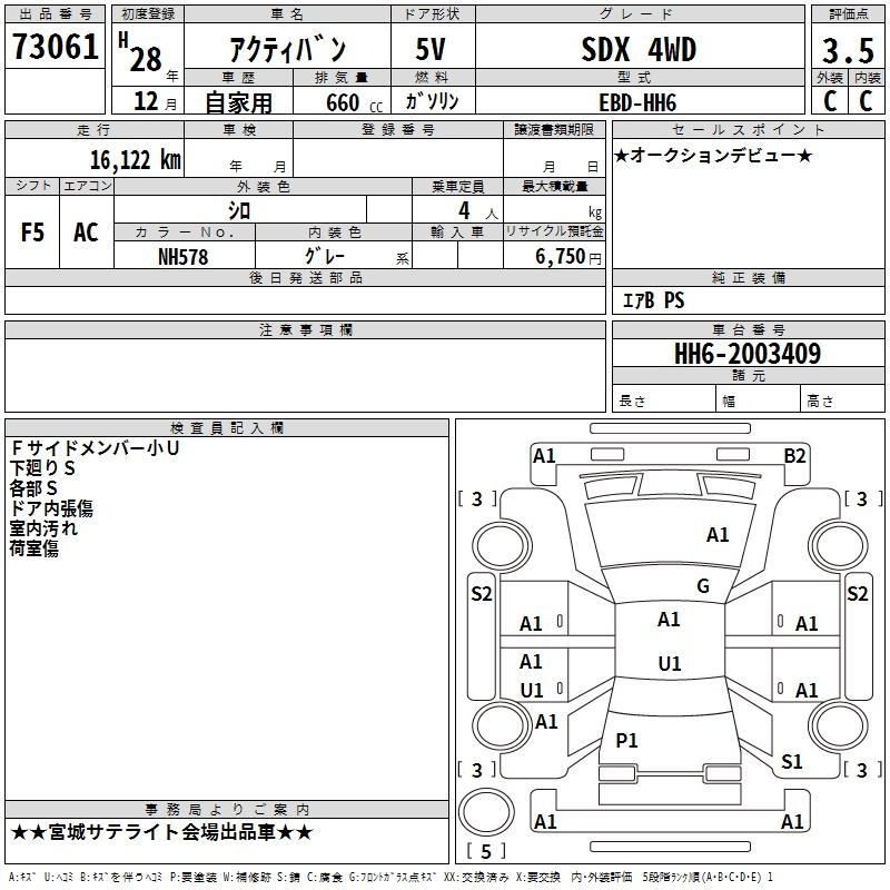 HONDA ACTY