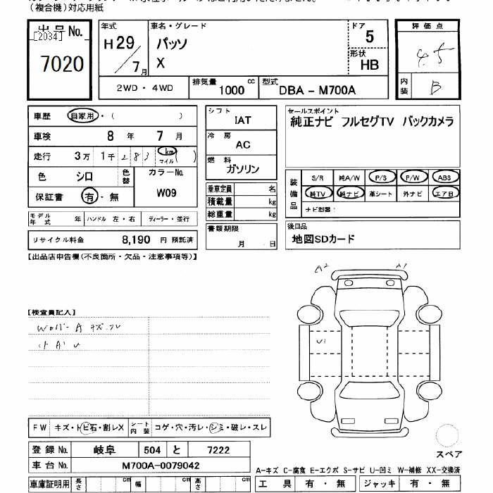 TOYOTA PASSO