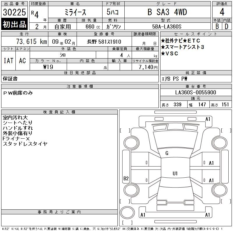 DAIHATSU MIRA E:S