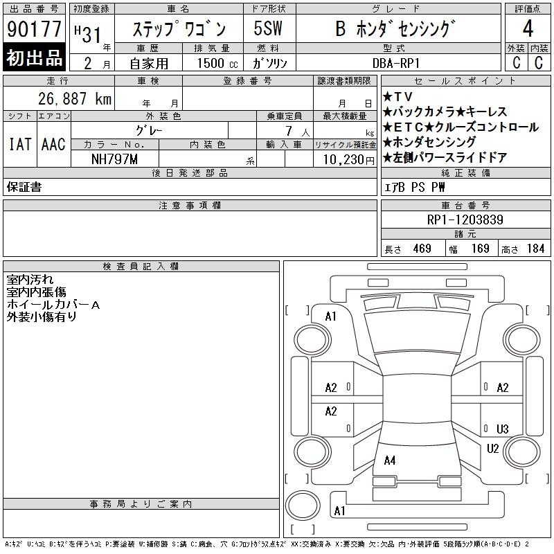 HONDA STEPWGN
