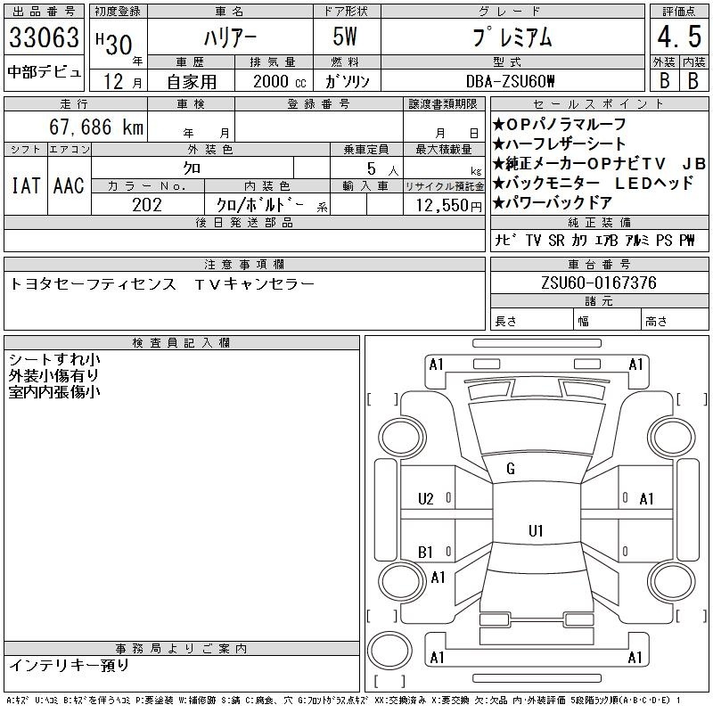 TOYOTA HARRIER