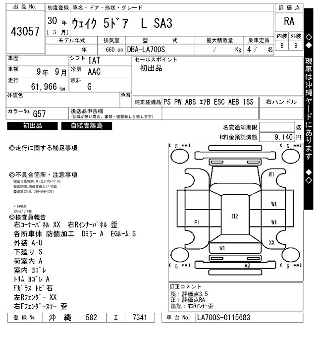 DAIHATSU WAKE