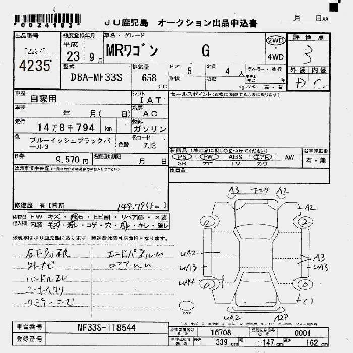 SUZUKI MR WAGON
