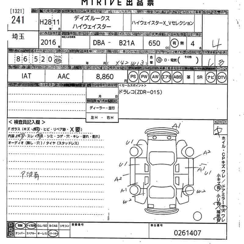 NISSAN DAYZ ROOX
