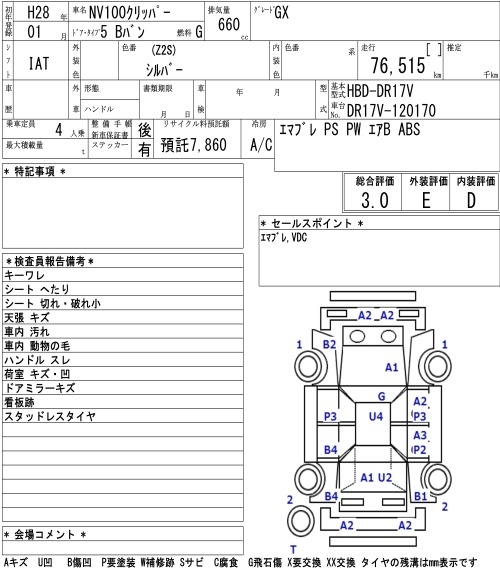 NISSAN NV100 CLIPPER