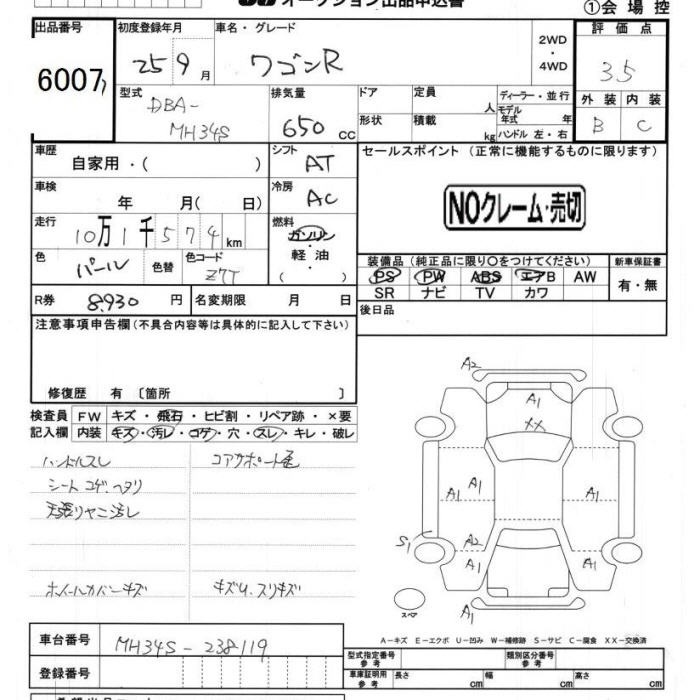 SUZUKI WAGON R