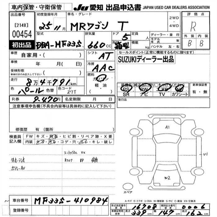 SUZUKI MR WAGON