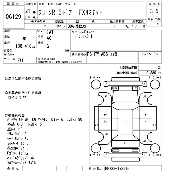 SUZUKI WAGON R