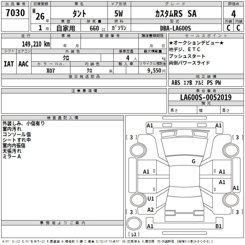 DAIHATSU TANTO
