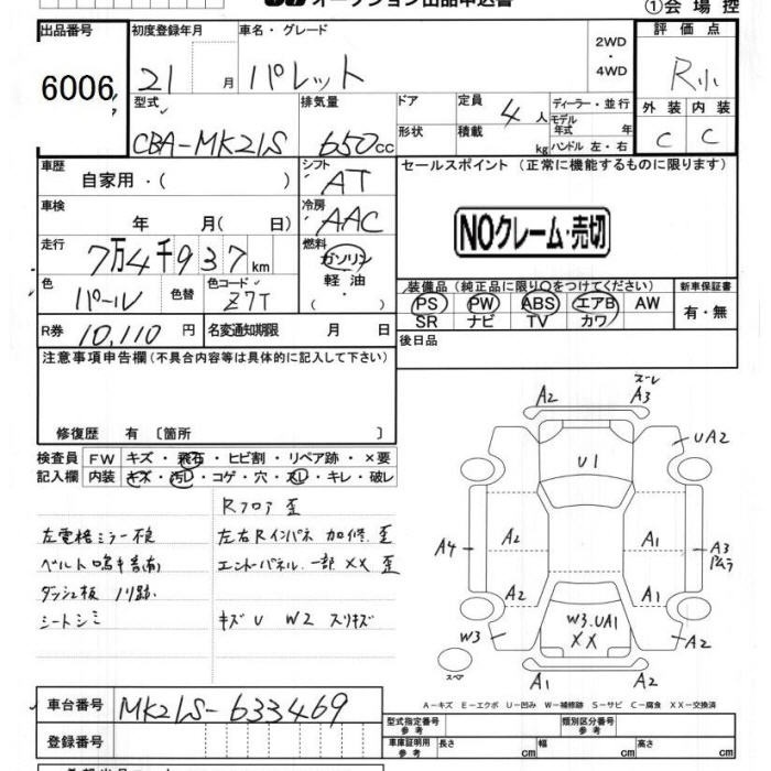 SUZUKI PALETTE