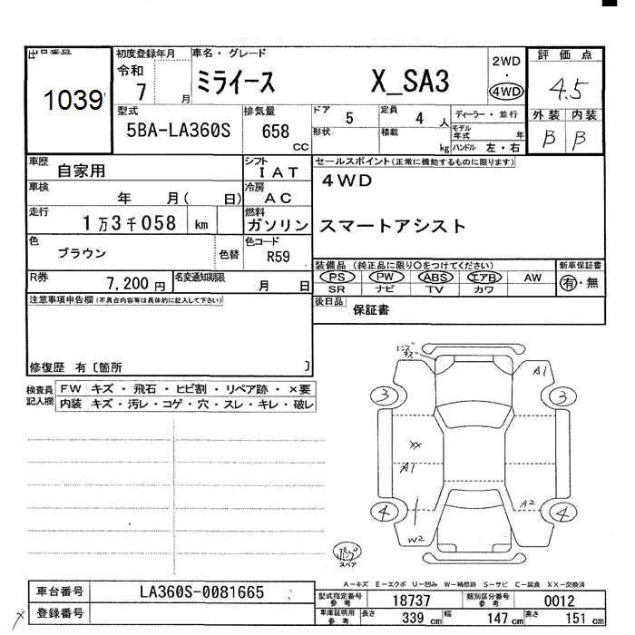 DAIHATSU MIRA E:S