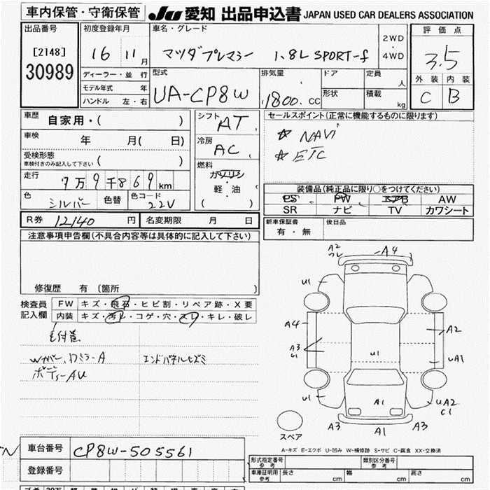MAZDA PREMACY