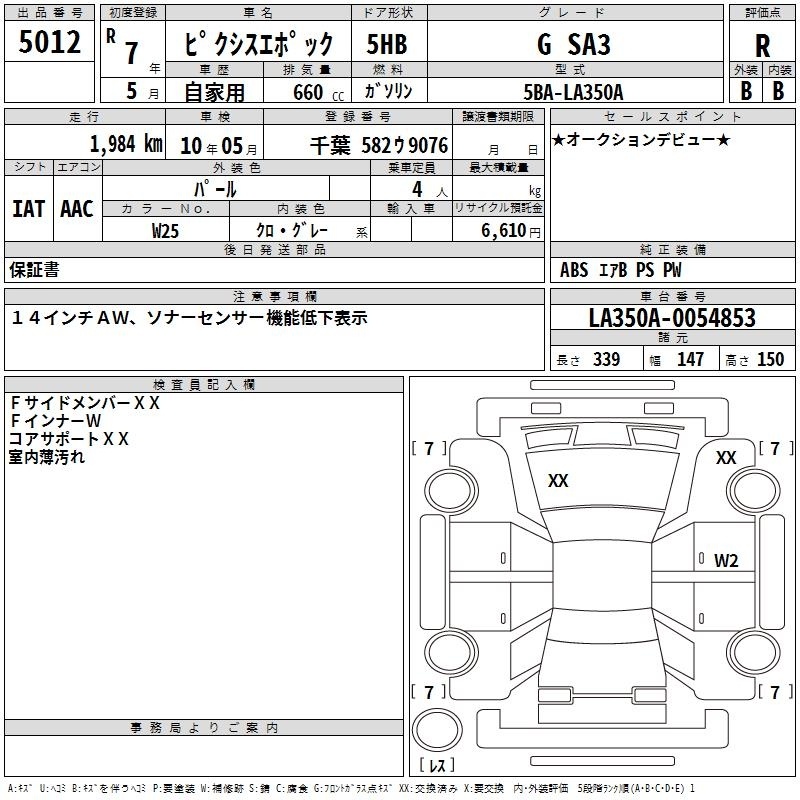 TOYOTA PIXIS EPOCH