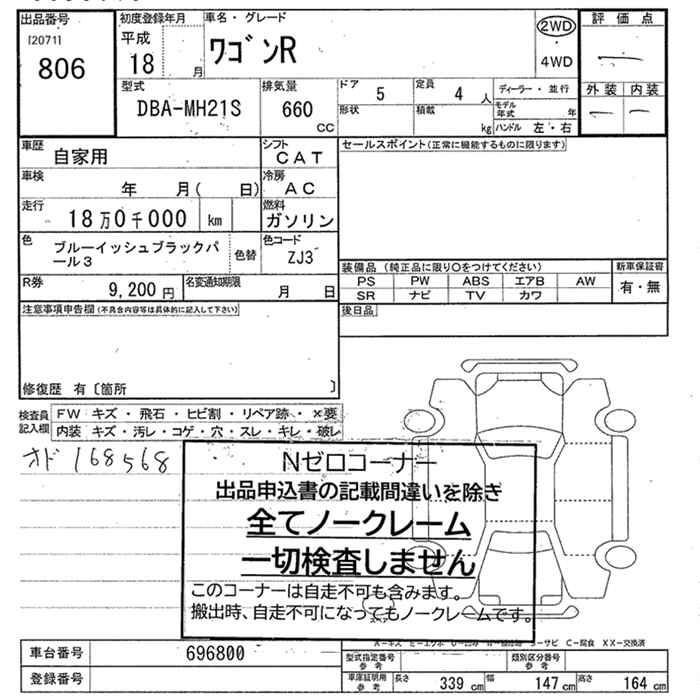 SUZUKI WAGON R