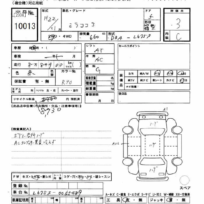DAIHATSU MIRA COCOA