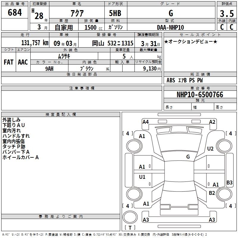 TOYOTA AQUA