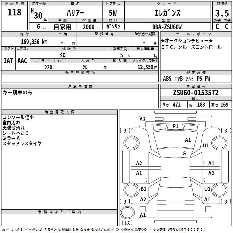 TOYOTA HARRIER