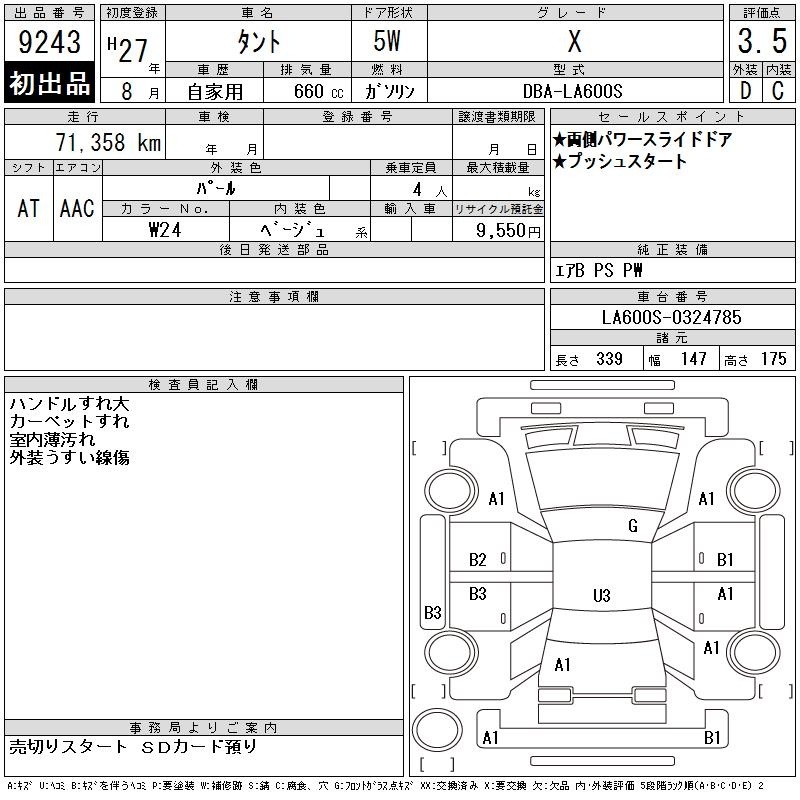 DAIHATSU TANTO