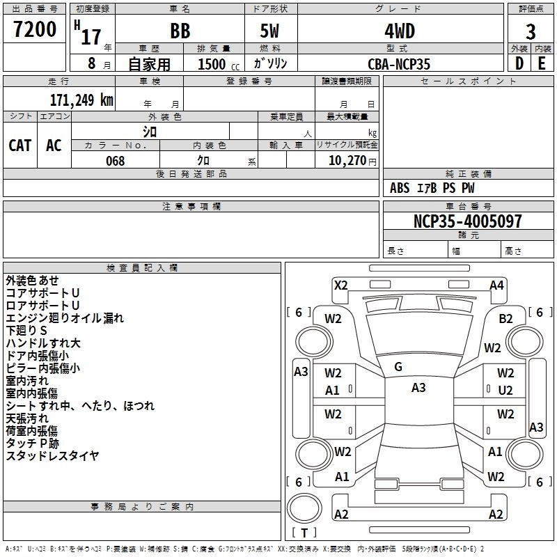 TOYOTA BB