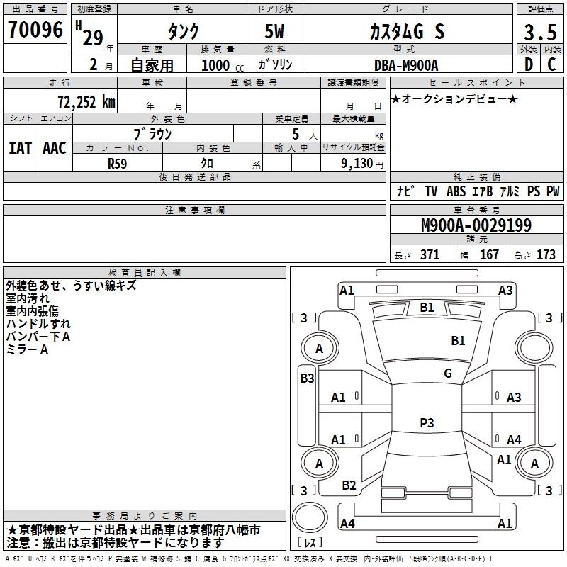 TOYOTA TANK