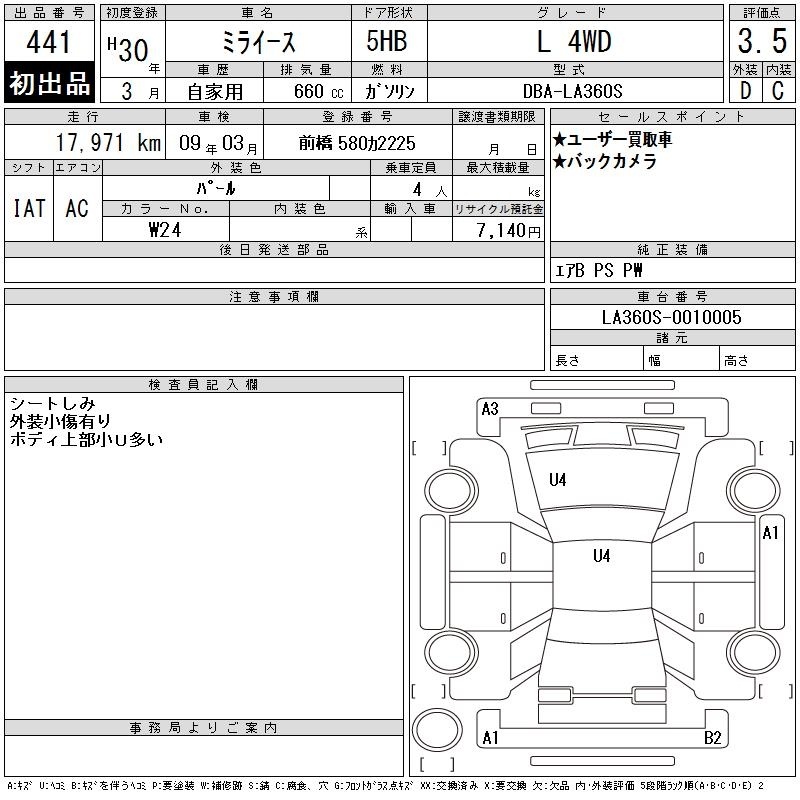 DAIHATSU MIRA E:S