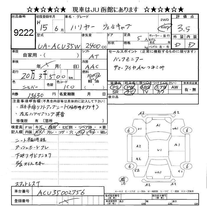 TOYOTA HARRIER