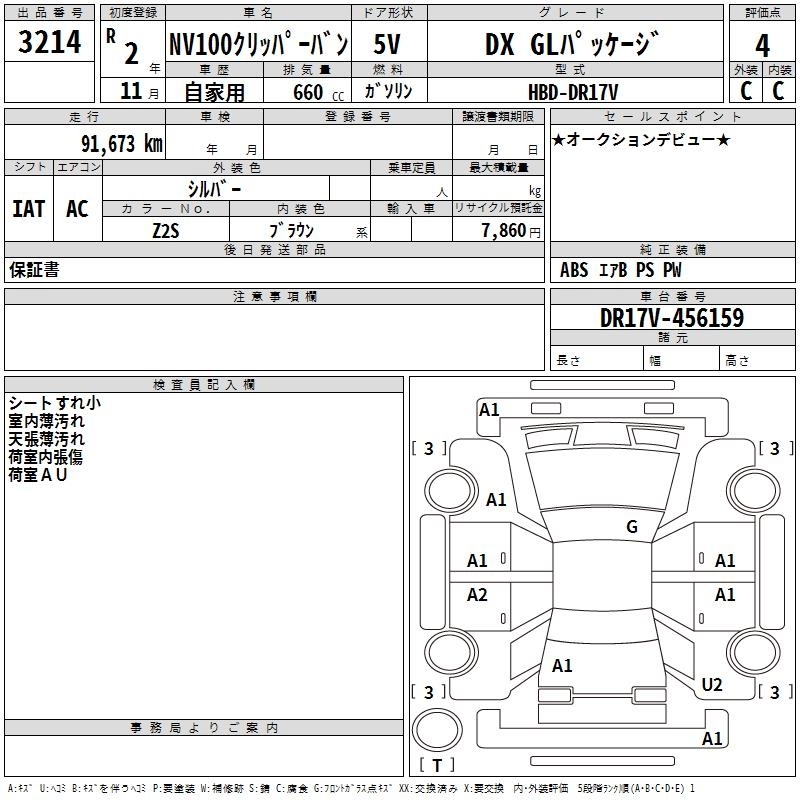 NISSAN NV100 CLIPPER
