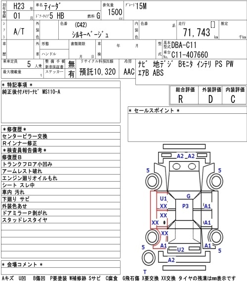 NISSAN TIIDA