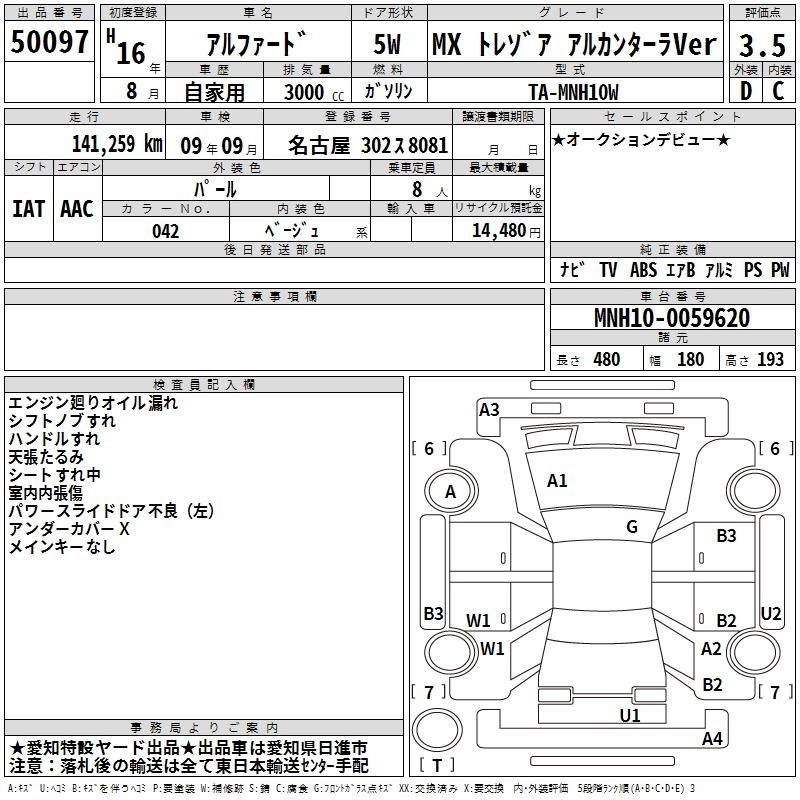 TOYOTA ALPHARD