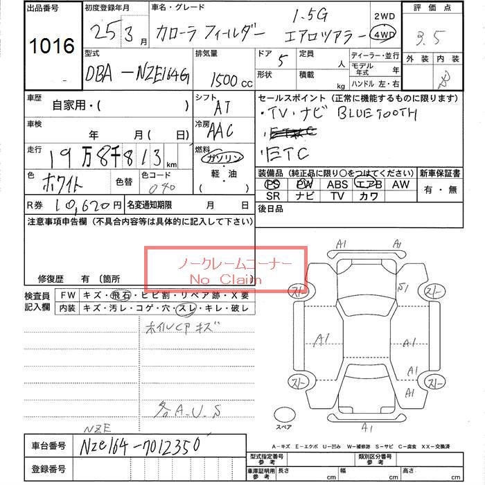 TOYOTA COROLLA FIELDER