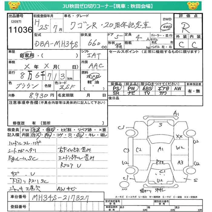 SUZUKI WAGON R
