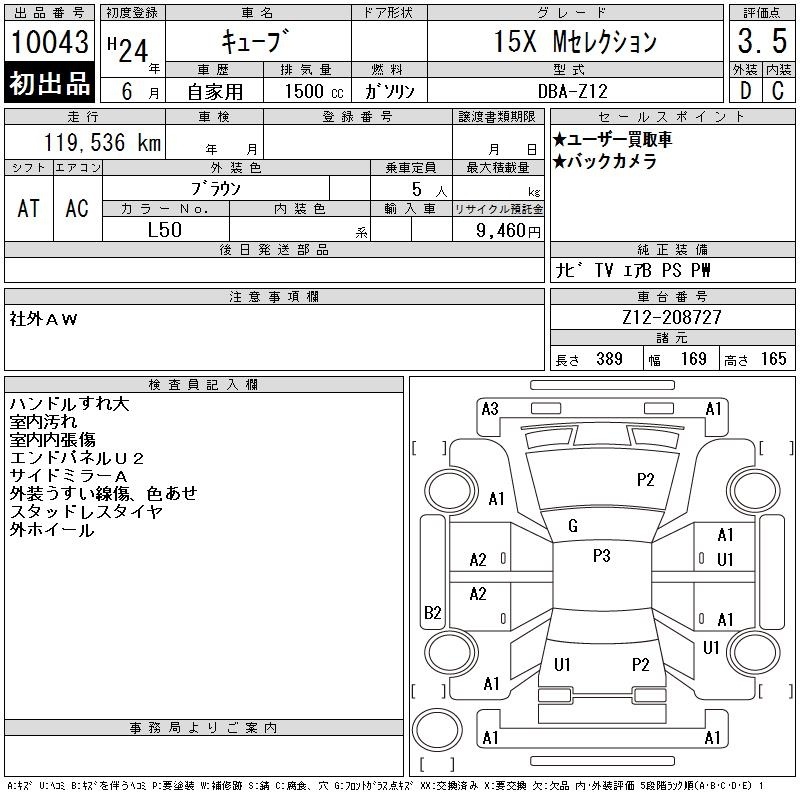 NISSAN CUBE