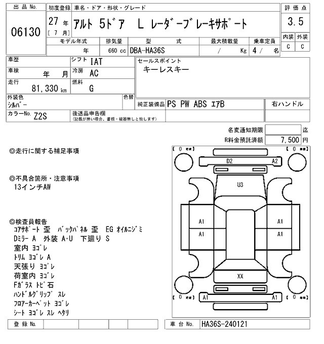 SUZUKI ALTO