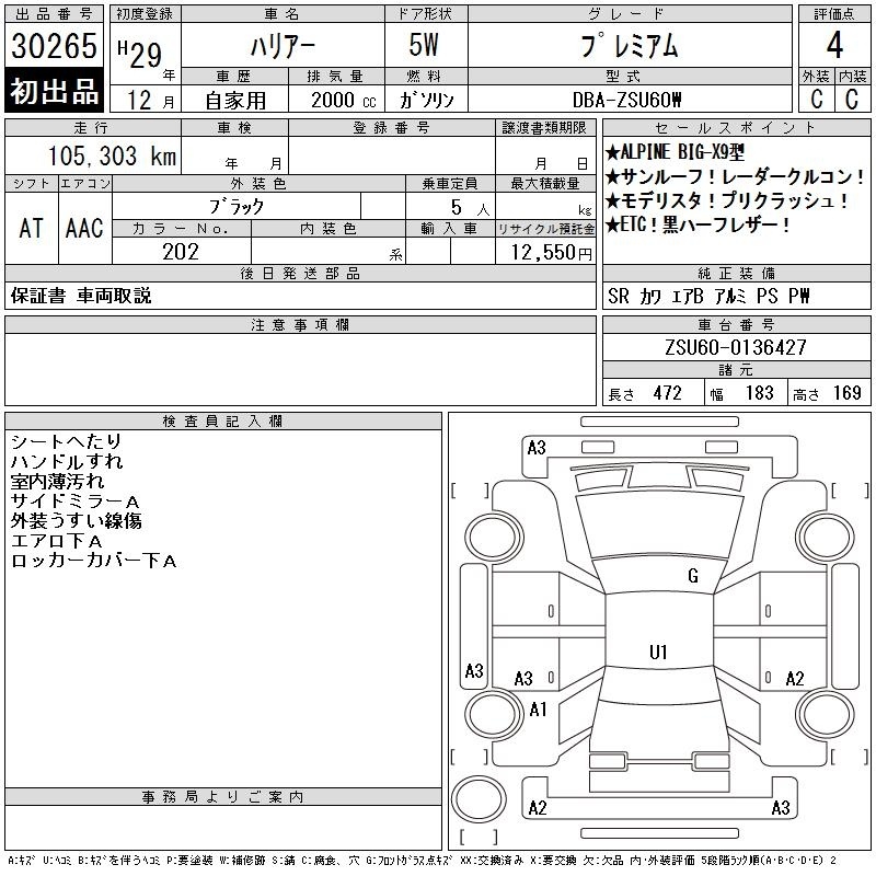 TOYOTA HARRIER